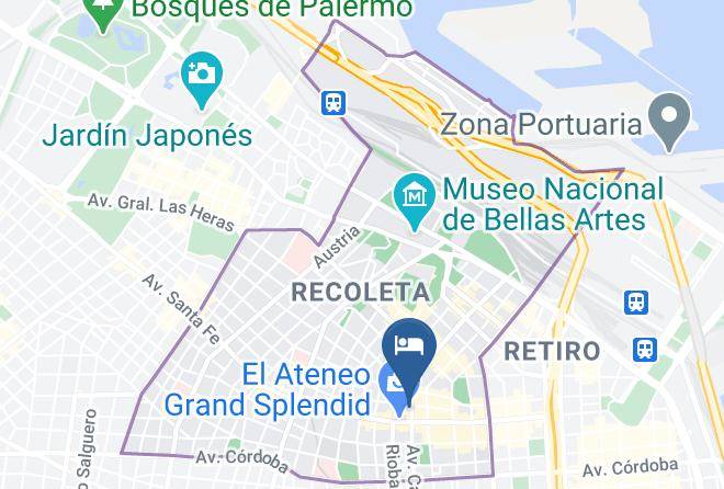 Buenos Aires - Wilton Hotel Maps