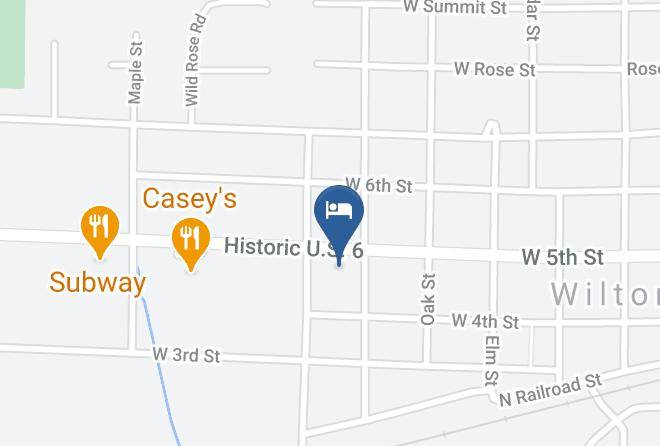 Muscatine - Wilton Motel Maps