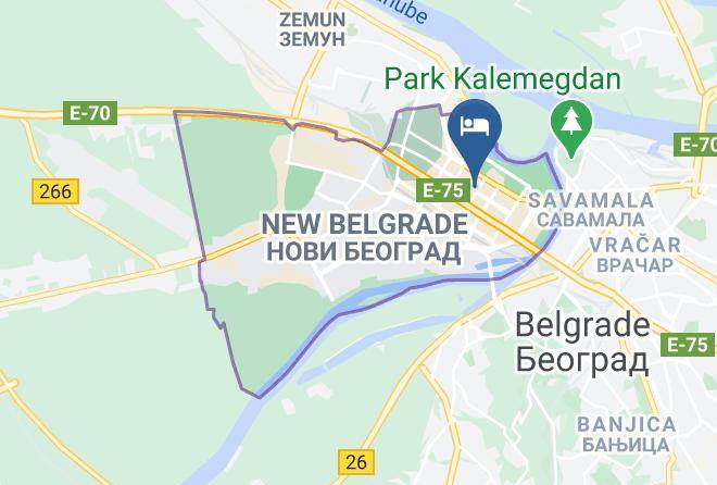 Belgrade City - Wimbledon Garni Concept B&b Maps