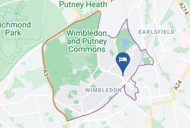 London - Wimbledon Holiday Lets Maps