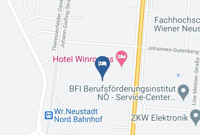 Wiener Neustadt - Win Budget B&b Maps