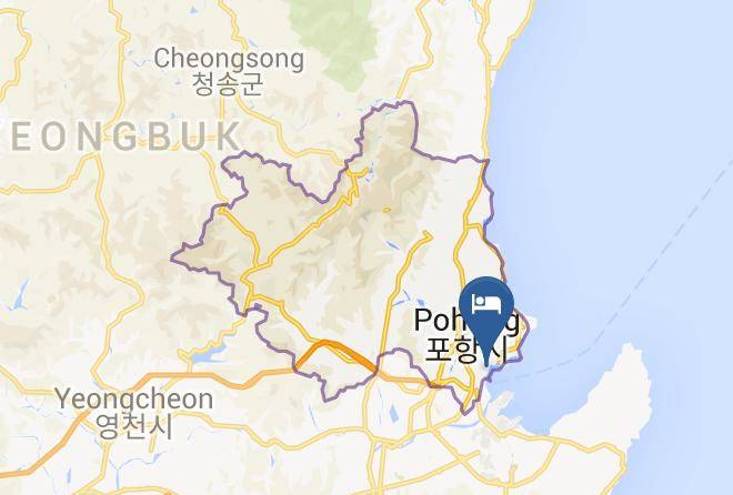 Bukgupohangsi - Win Hotel Maps
