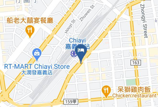 Chiayi City - Win Inn Chiayi Hotel Maps