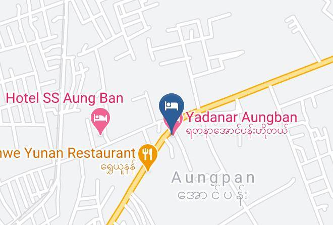 Taunggyi - Win Myanmar Hotel & Resort Maps