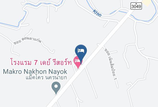 Amphoe Mueang Nakhon Nayok - Win Resort Maps