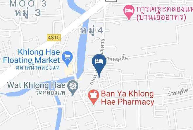 Amphoe Hat Yai - Win Resort Hat Yai Maps