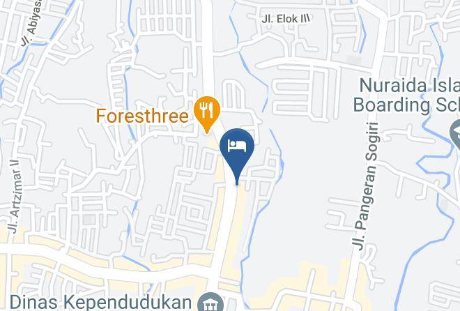 Kota Bogor - Win's Hotel Maps
