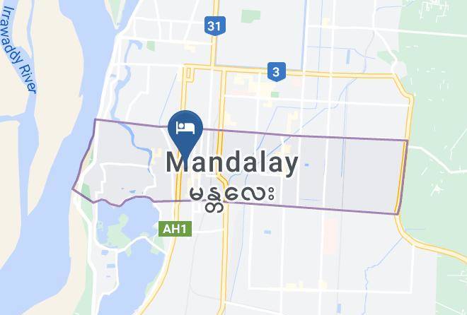 Mahaaungmye - Win Star Hotel Maps