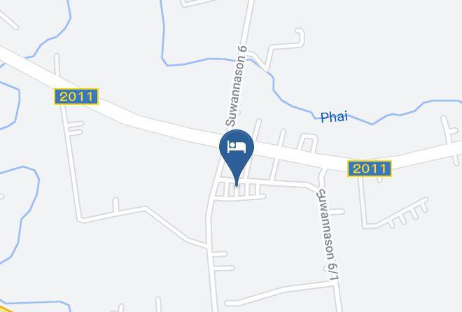 Amphoe Mueang Nakhon Nayok - Win Win Resort Maps