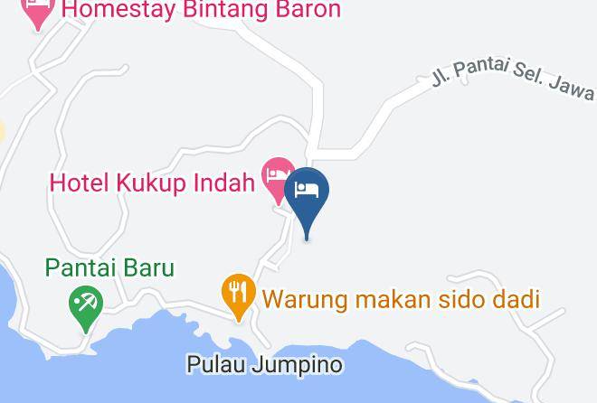 Gunung Kidul Regency - Winahyu Resort Kukup Maps