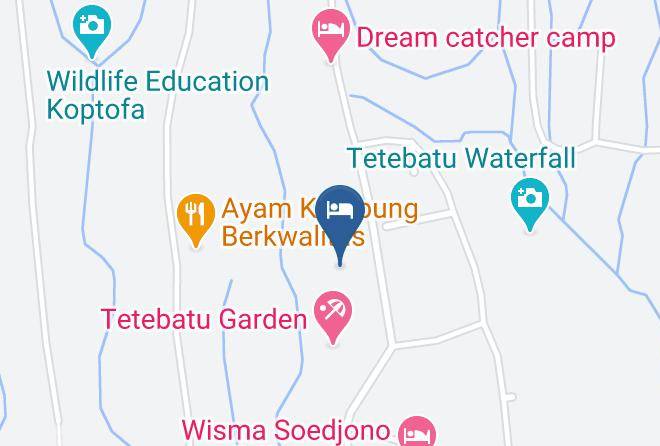 Lombok Timur - Winawani Bungalow Maps