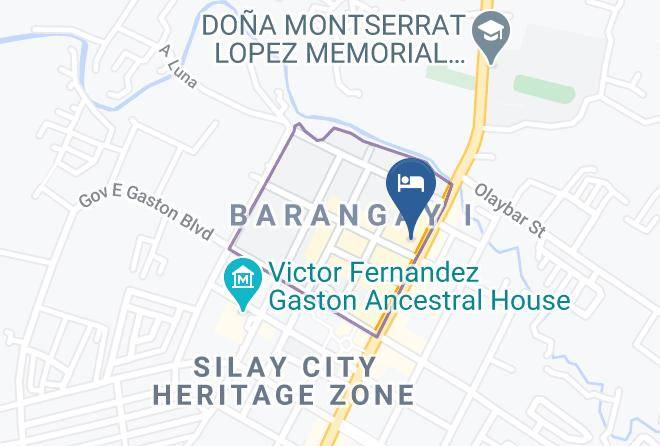 Negros Occidental - Winbelle Pension Haus Maps