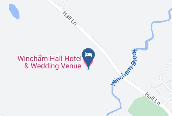 Cheshire - Wincham Hall Hotel & Wedding Venue Maps