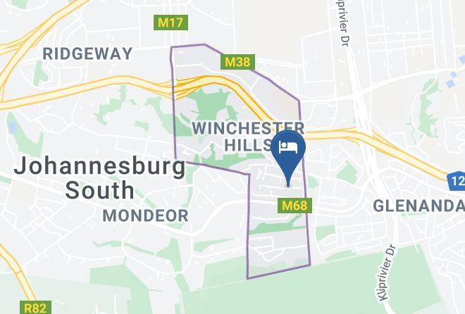 City Of Johannesburg - Winchester Lodge Maps