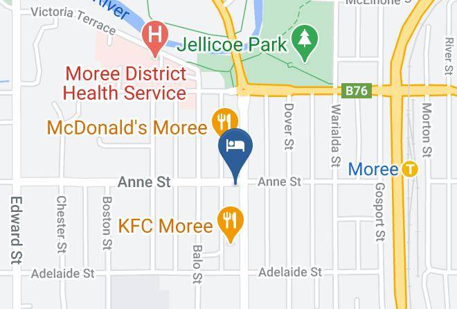 Winchester Motel Map