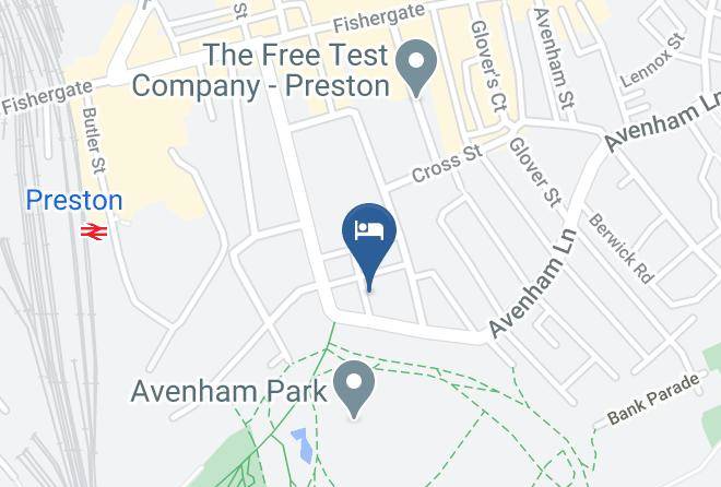 Lancs - Winckley Square Hotel Maps