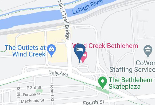 Northampton - Wind Creek Bethlehem Casino & Resort Maps