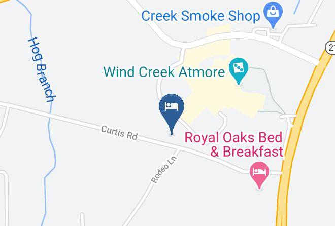 Escambia - Wind Creek Casino Rv Park Maps