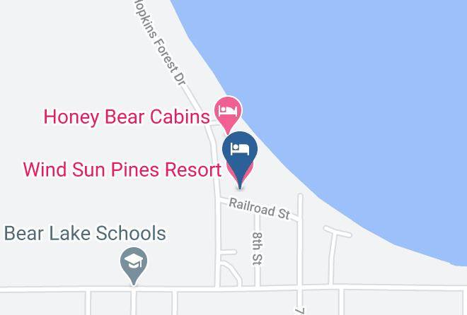 Manistee County - Wind Sun Pines Resort Maps