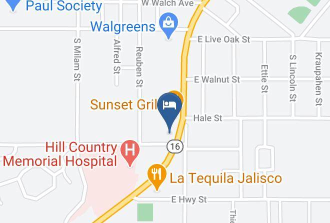 Gillespie - Windcrest Inn And Suites Maps