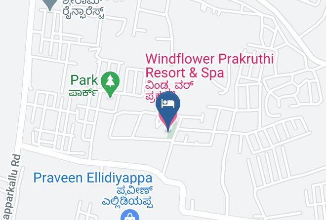 Devanahalli Sub District - Windflower Prakruthi Resort & Spa Maps