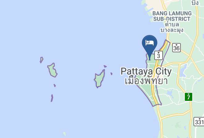 Amphoe Bang Lamung - Windmill Resort Hotel Maps
