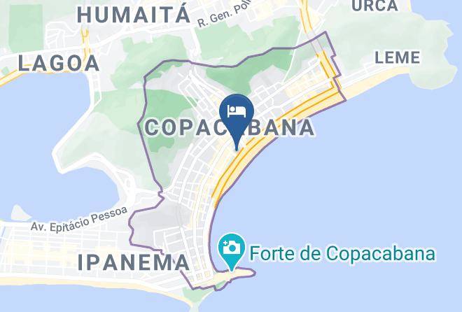 Rio De Janeiro Acabana - Windsor California Hotel Maps