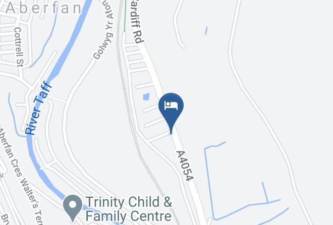 Merthyr Tydfil - Windsor Hotel & Bar Maps