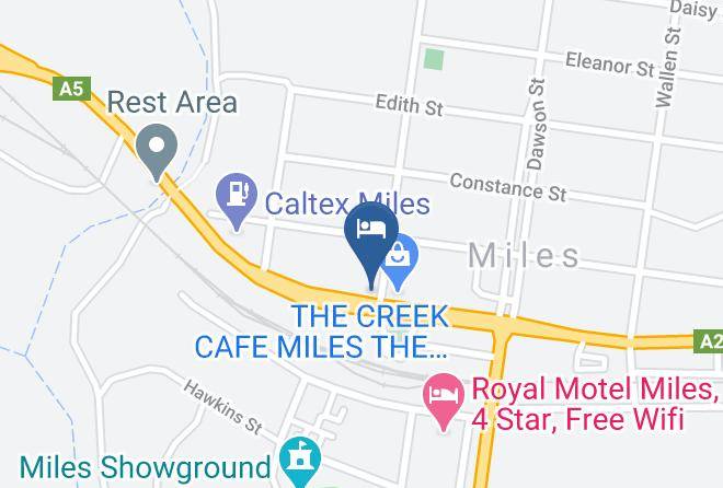 Western Downs - Windsor Hotel Miles Maps