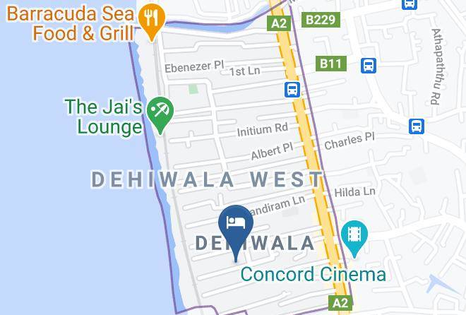 Colombo - Windsor Manor Maps