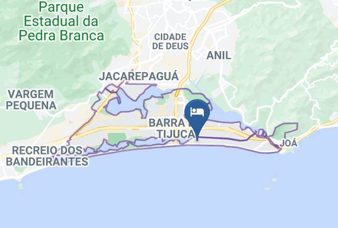 Rio De Janeiro Barra Da Tijuca - Windsor Marapendi Maps