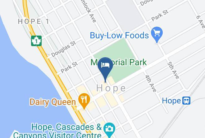 Fraser Valley - Windsor Motel Maps