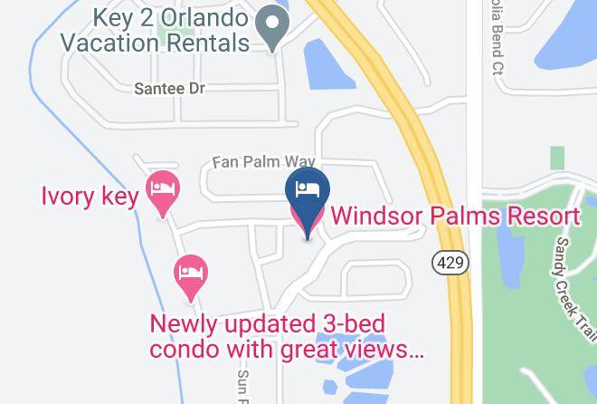 Osceola - Windsor Palms Resort Maps