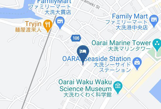 Oarai Townhigashiibaraki District - Windsor Park Golf And Country Club Maps