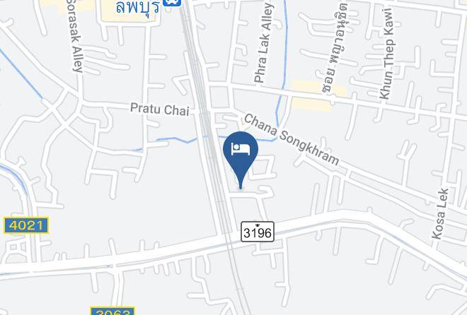 Mueang Lopburi District - Windsor Resort Hotel Maps
