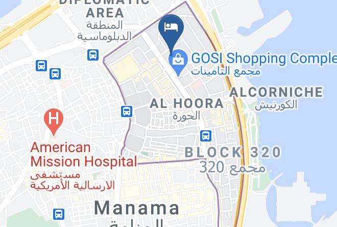 Windsor Tower Hotel Map