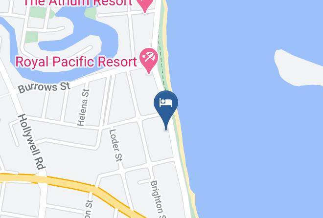 Gold Coast - Windsurfer Resort Maps