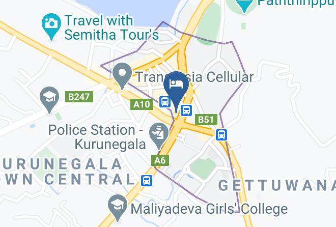 Kurunegala - Windswood City Hotel Maps