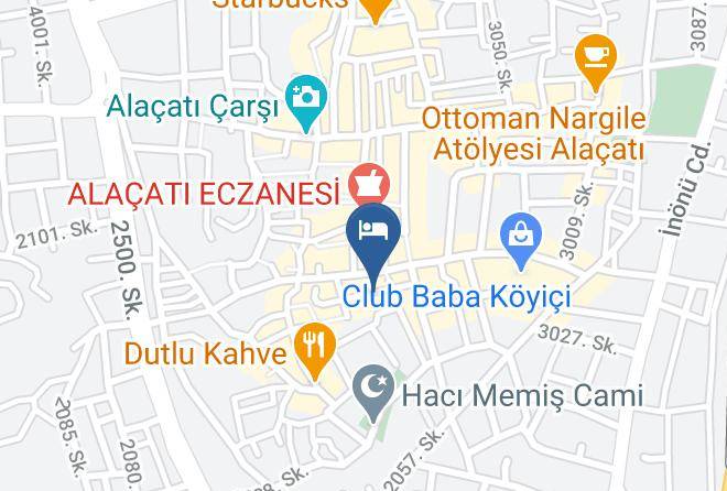 Windtown Deluxe Alacati Map