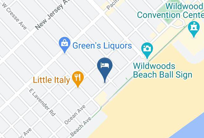 Cape May - Windward Motel Maps