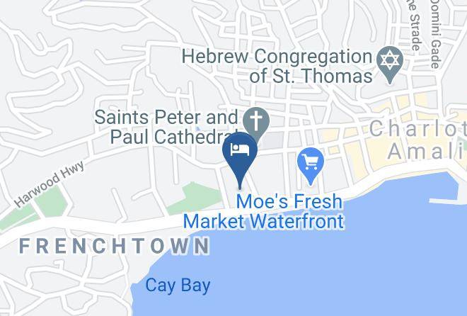 Saint Thomas - Windward Passage Hotel Maps