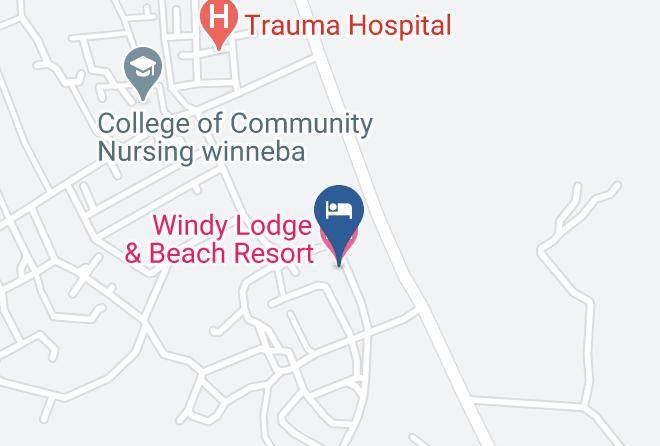 Awutu Efutu Senya - Windy Lodge & Beach Resort Maps