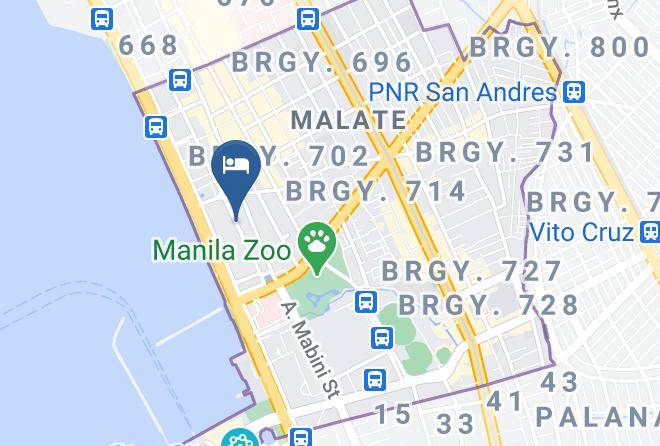 Metro Manila - Windy Ridge Hotel Manila Maps
