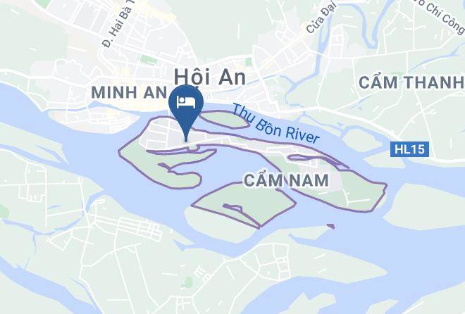 Hi An - Windy River Homestay Maps
