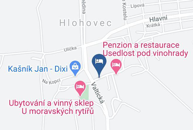Breclav - Wine Cellar With Accommodation U Jecminka Maps