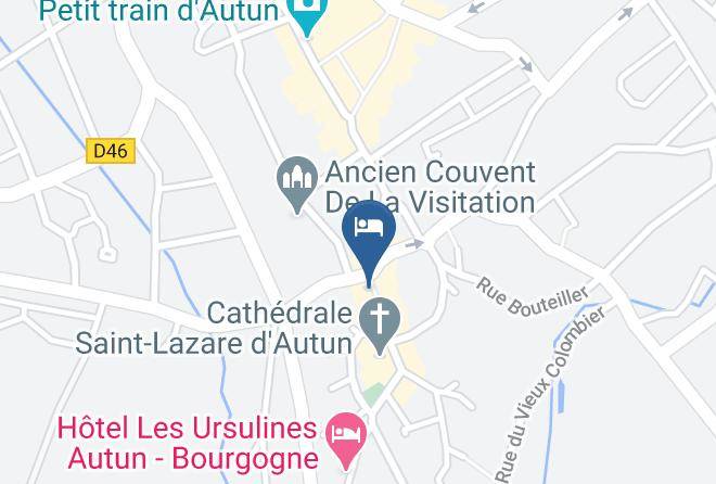 Saone Et Loire - Wine O'clock Autun Maps