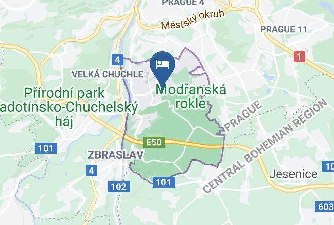Prague - Wine Pension Prague Maps