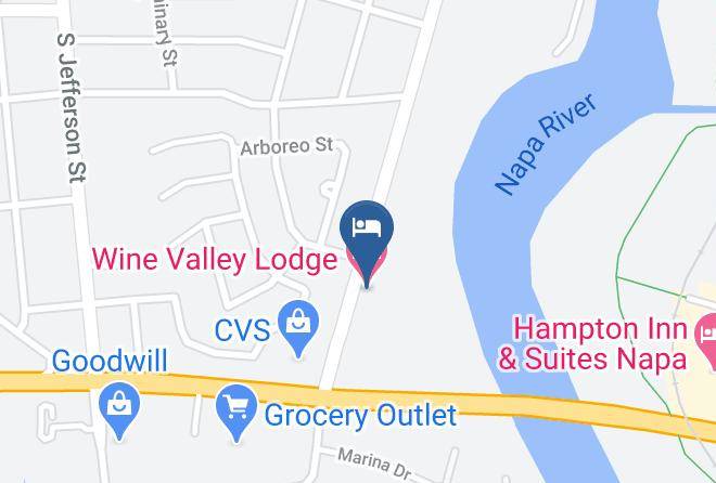 Napa - Wine Valley Lodge Maps