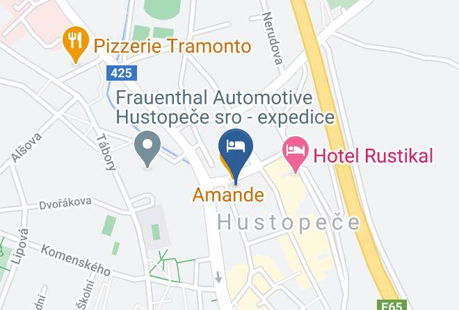 Breclav - Wine Wellness Hotel Amande Maps