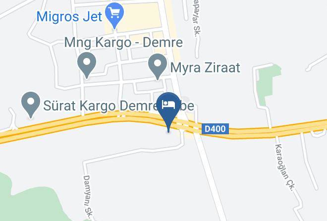 Demre - Winecity Hotel Maps